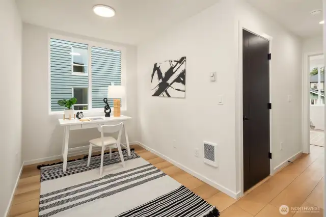 Photo from model home with similar floor plan