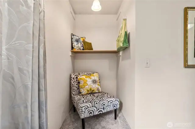 Primary Additional closet space