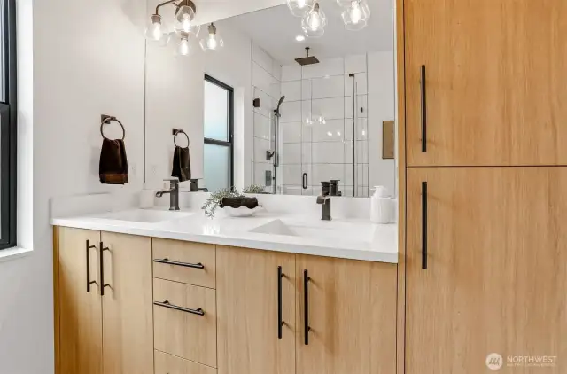 Double Sinks, Extra Cabinets