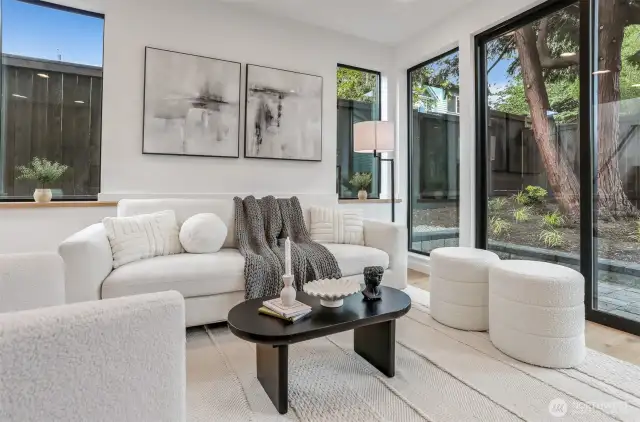 Cozy Living Room with Heating/Cooling
