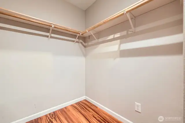 Master Walk-in Closet