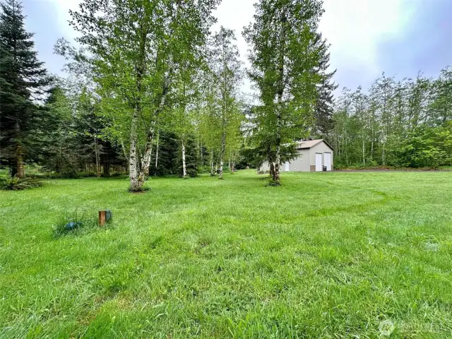 Large homesite ready to go, site plan already in place.