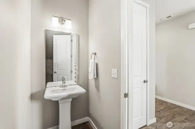 Main floor bathroom