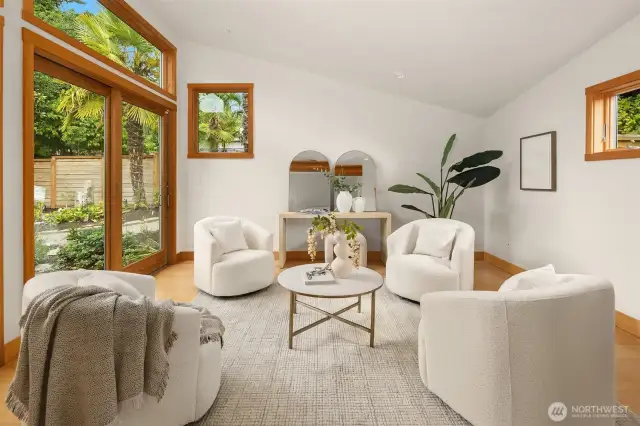 Another view of the room which could also be turned into a home office with its own entrance and bathroom.