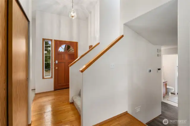 front entry hallway