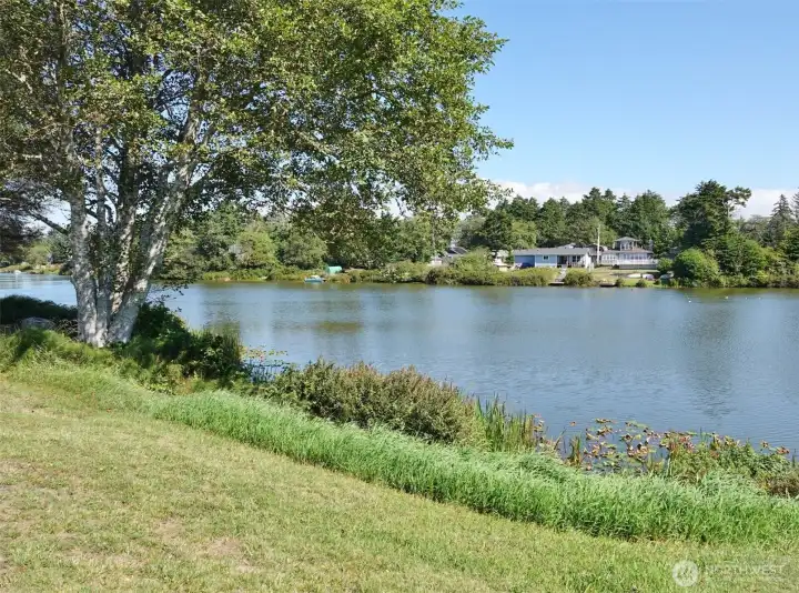 Northeast views of Duck Lake.