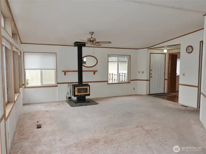 Living Room and Entry.