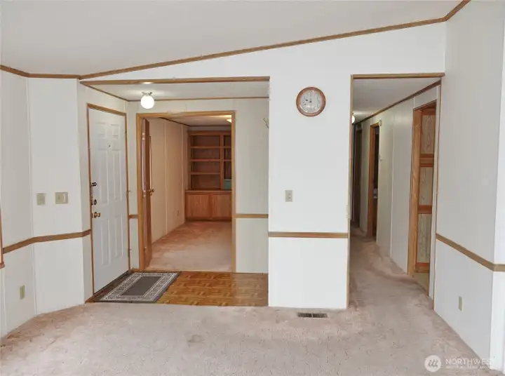 Entry and hallway.