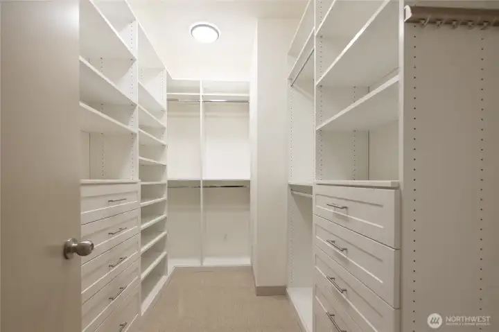 Check out this walk in closet.