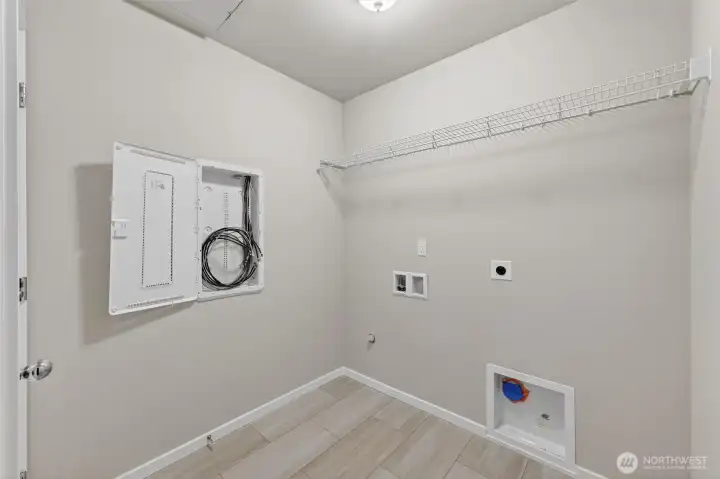 Home run for Cat6 and cable