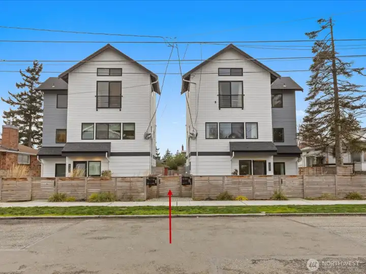 Access from 61st ave