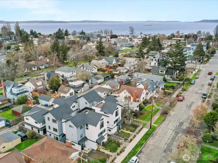 Birdseye view of unit from 61st ave