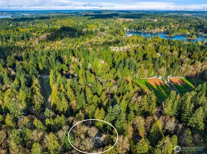 Some of the best trails on the island are right out the front door!