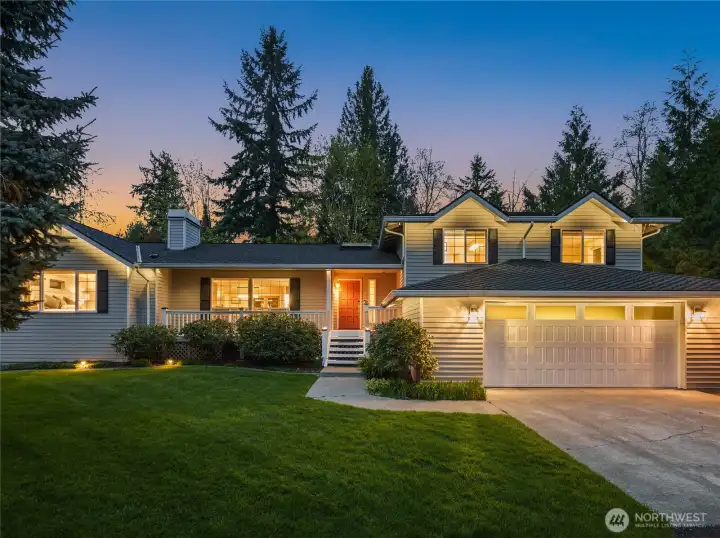 This property includes extensive upgrades including a heat pump for efficient heating and cooling, a 24kW Generac generator for reliable backup power, and a new water heater and furnace. An upgraded 200A circuit breaker box, an EV charger in the garage, and upgraded electrical throughout.