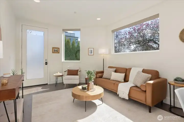 Huge Windows Throughout