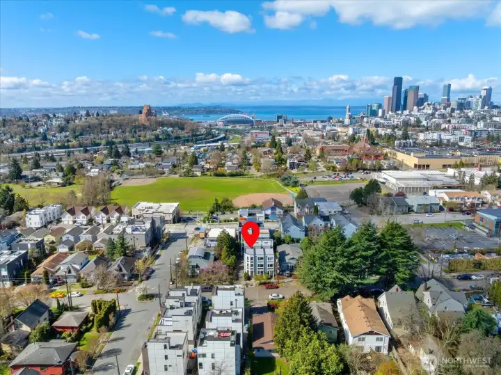 Near the International District