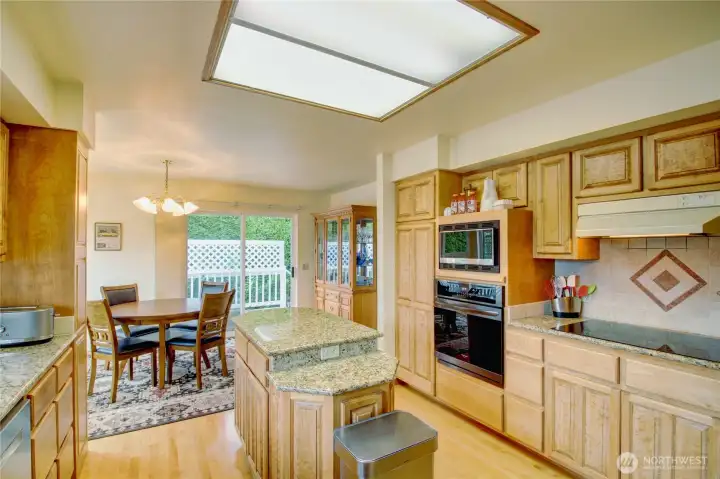 Kitchen and dining room