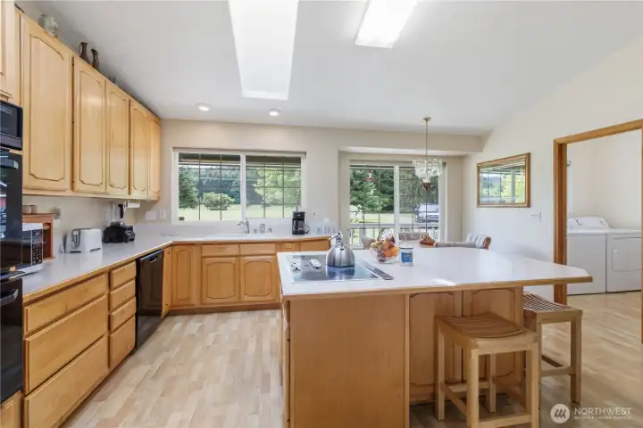 Loads of kitchen storage