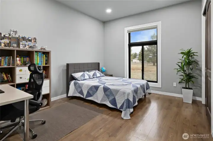 Like all the others, bedroom number 3 carries the same elevated craftsmanship and attention to detail found throughout. Like all the others, bedroom number 3 carries the same elevated craftsmanship and attention to detail found throughout.