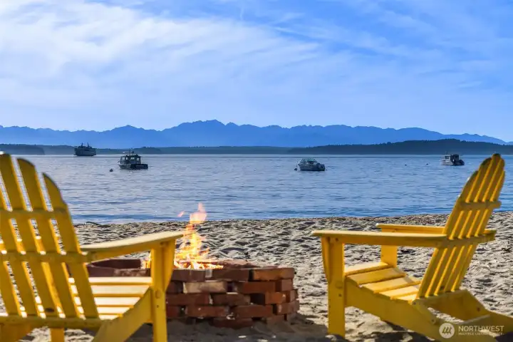The perfect sandy beach