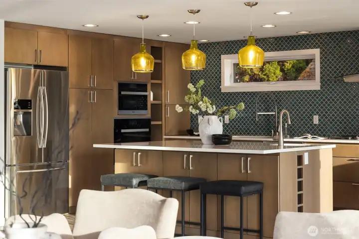 The perfect place for cooking, casual eating and entertaining.