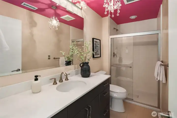 Private bathroom for this second ground level ensuite.