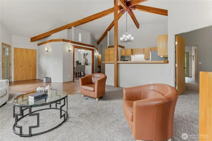 Wood beams Wood beams