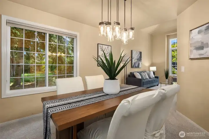 Formal dining room Formal dining room