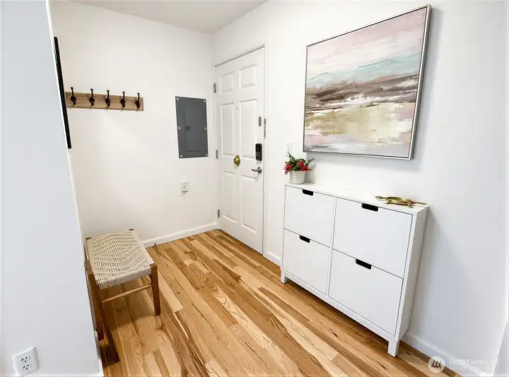 Condo unit entrance