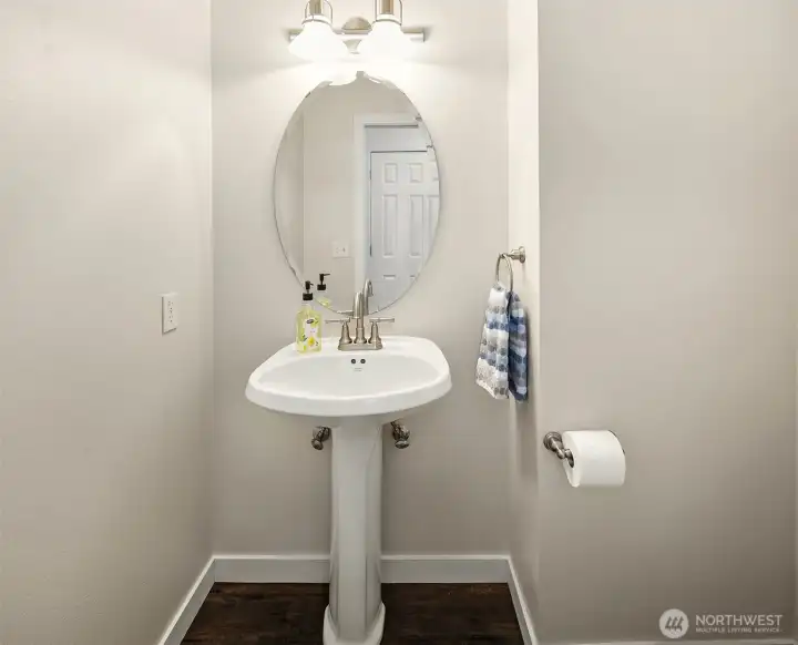 Downstairs Powder bath Downstairs Powder bath