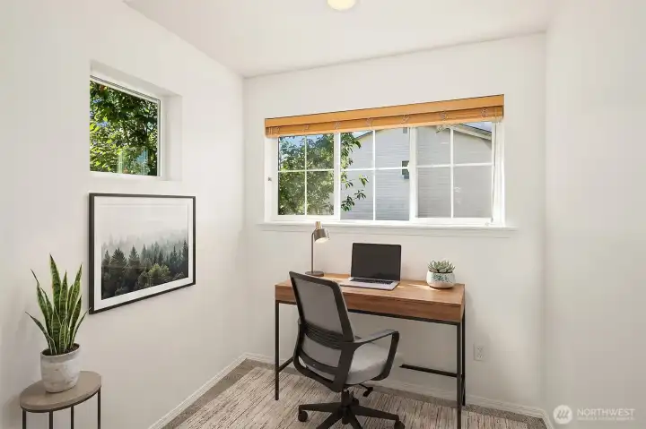 Loft office Firtually Staged Loft office Firtually Staged