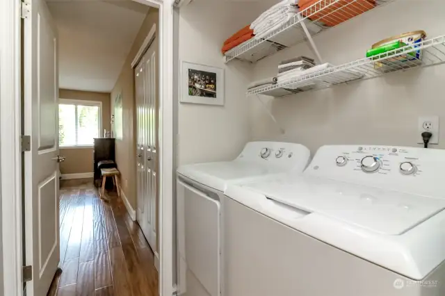 Washer and Dryer in unit