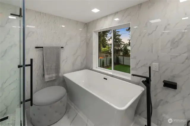 Master bathroom