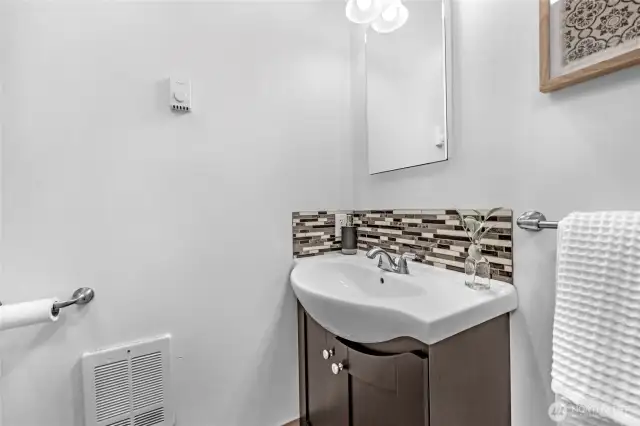 Additional photo of updated bathroom