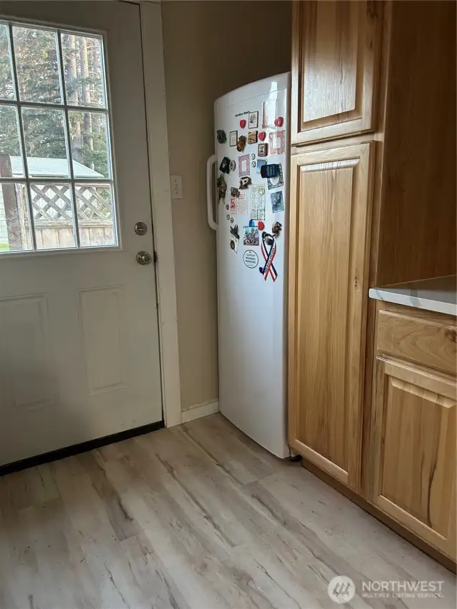 Panty with freezer space