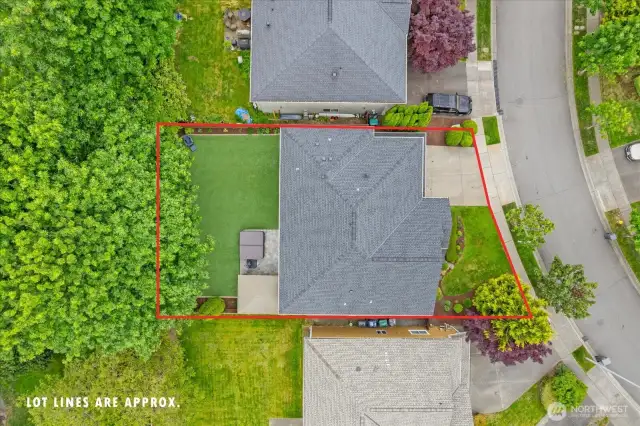 Bird's Eye view of the 2023 Roof