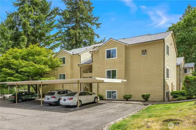 Top floor unit