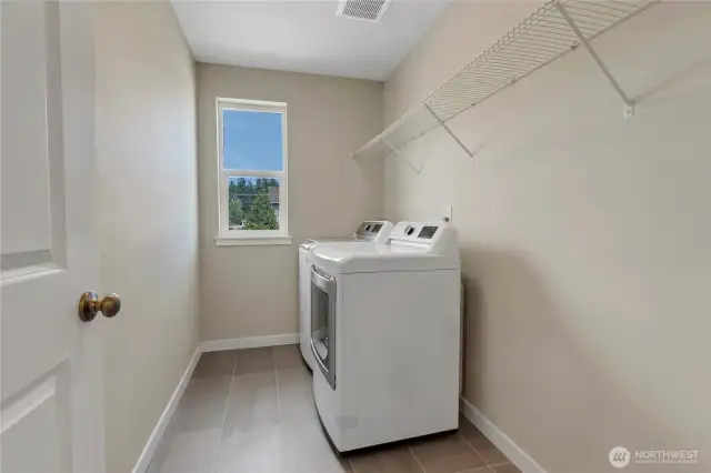 Upper Floor Laundry