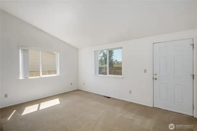 Living Room and Back Deck Access