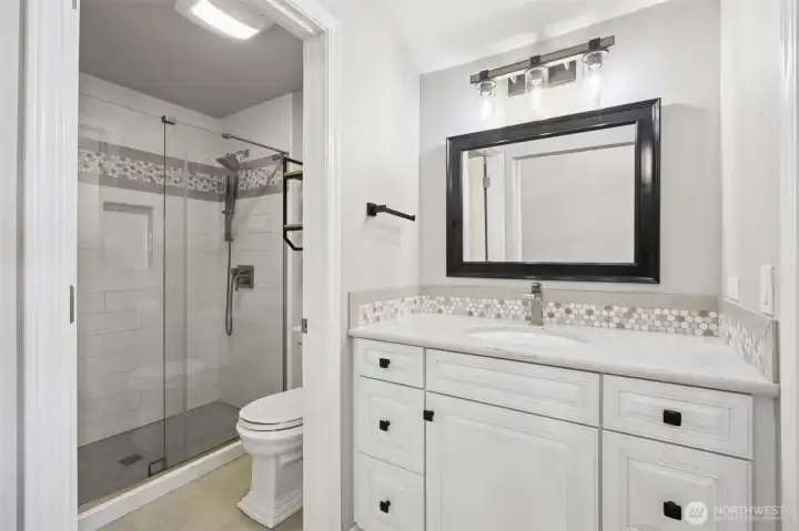 Updated Primary bathroom