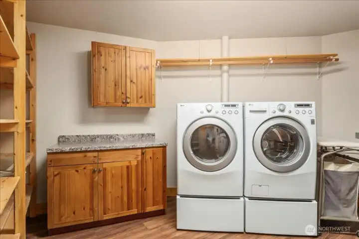 Downstairs utility room