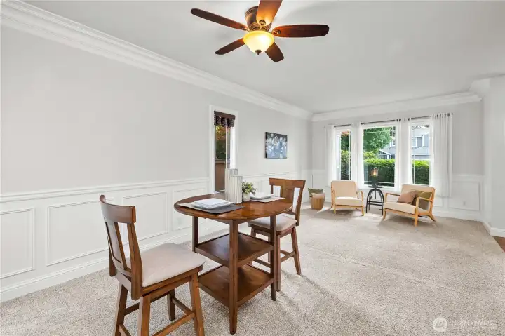 Enormous Formal Dining & Living Room