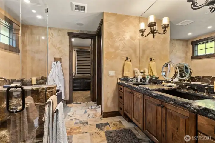 Primary bathroom