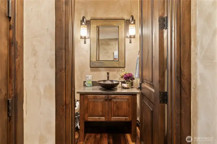 Powder bath on main