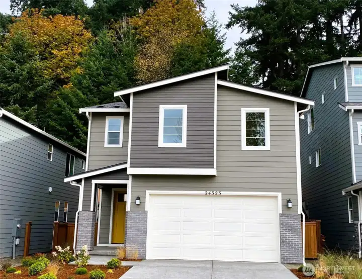 Exterior elevation D