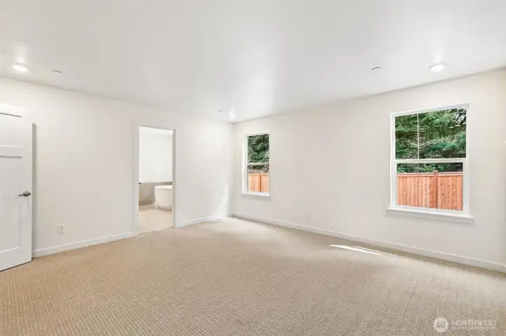 Primary bedroom.