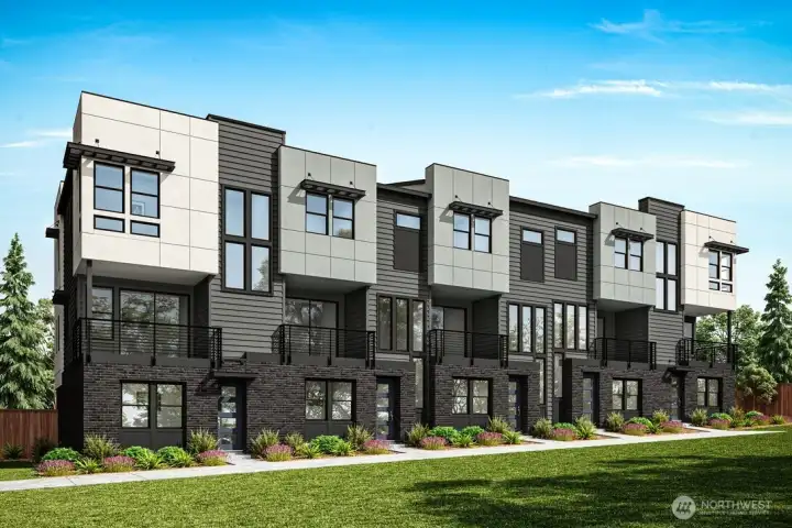 Exterior rendering (Facade, Ext Colors, Interior Photos & Floor Plans for illustrative purposes only. Actual Facade, Ext Colors, Interiors & Floor Plans may differ.)