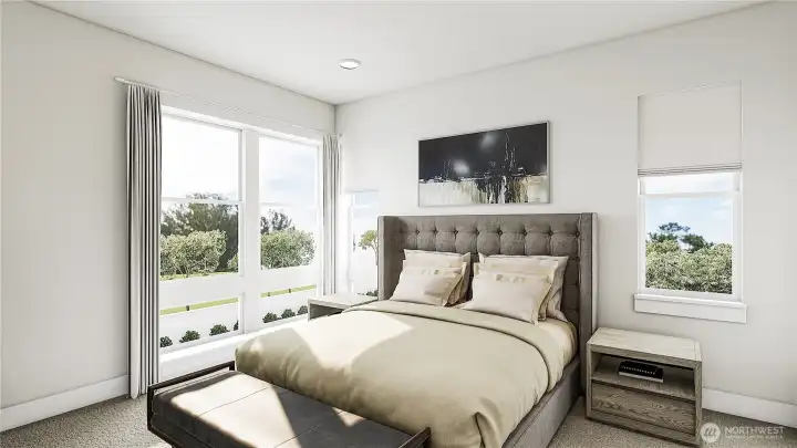 Primary Suite-  (Facade, Ext Colors, Interior Photos & Floor Plans for illustrative purposes only. Actual Facade, Ext Colors, Interiors & Floor Plans may differ.)