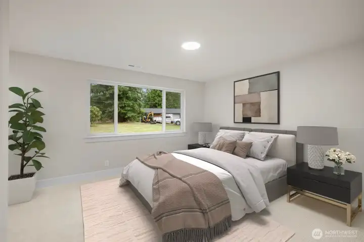 Image Virtually Staged to Show Layout