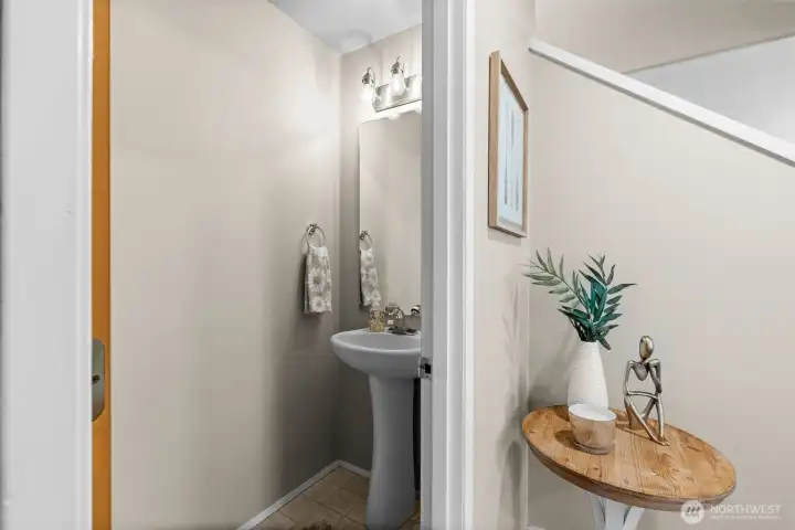 Half bath on main